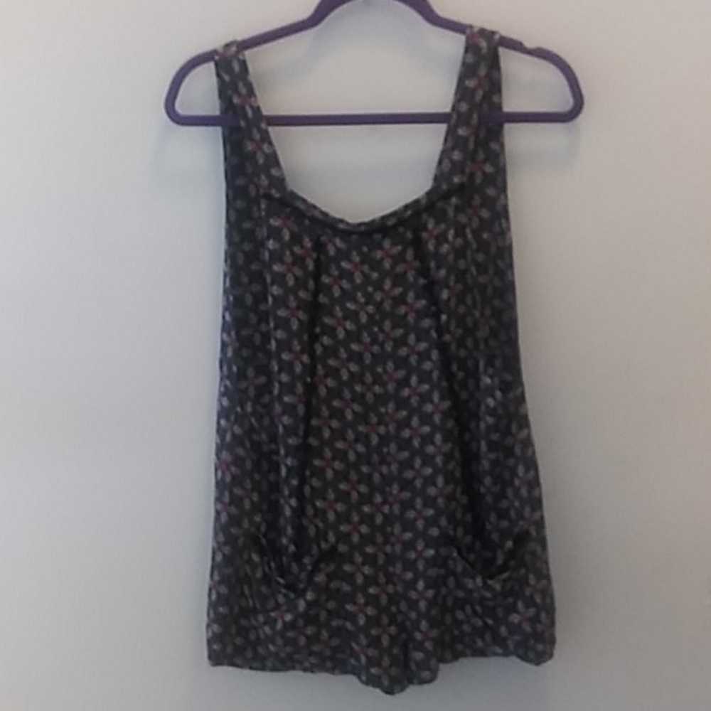 Floral Sleeveless Romper Size M - Picture 1 of 8